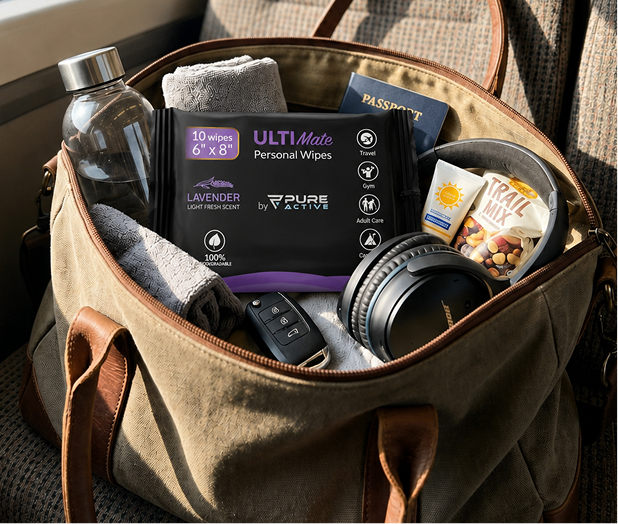 Pure Active Body Wipes – The Perfect Camping Companion for a Fresh and Clean Adventure!